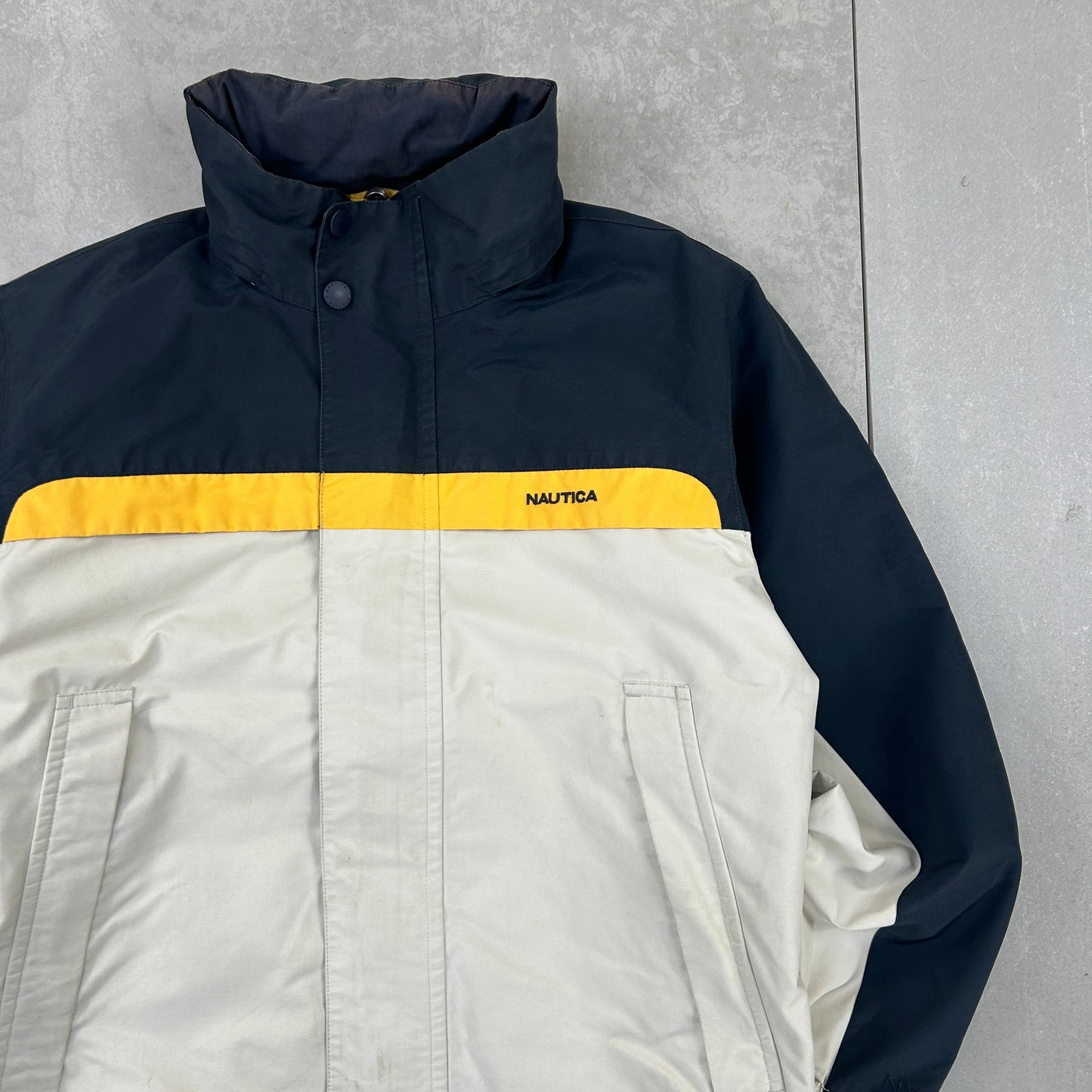 Vintage Nautica Navy Jacket Coat - M/L