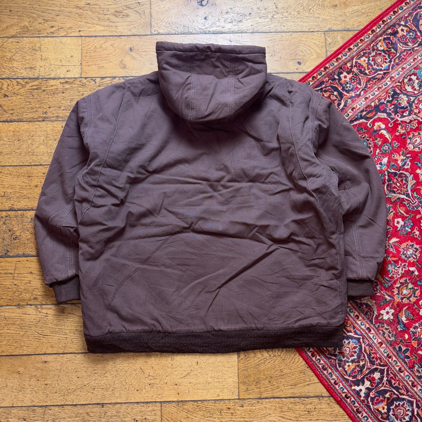 Vintage Brown Workwear Carhartt Active Style Jacket - 2XL