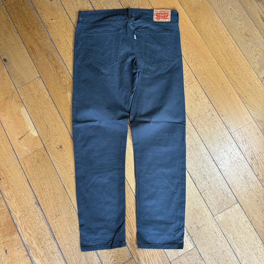 Vintage Levis 502 Straight Grey Chino Trousers Denim Jeans - 38