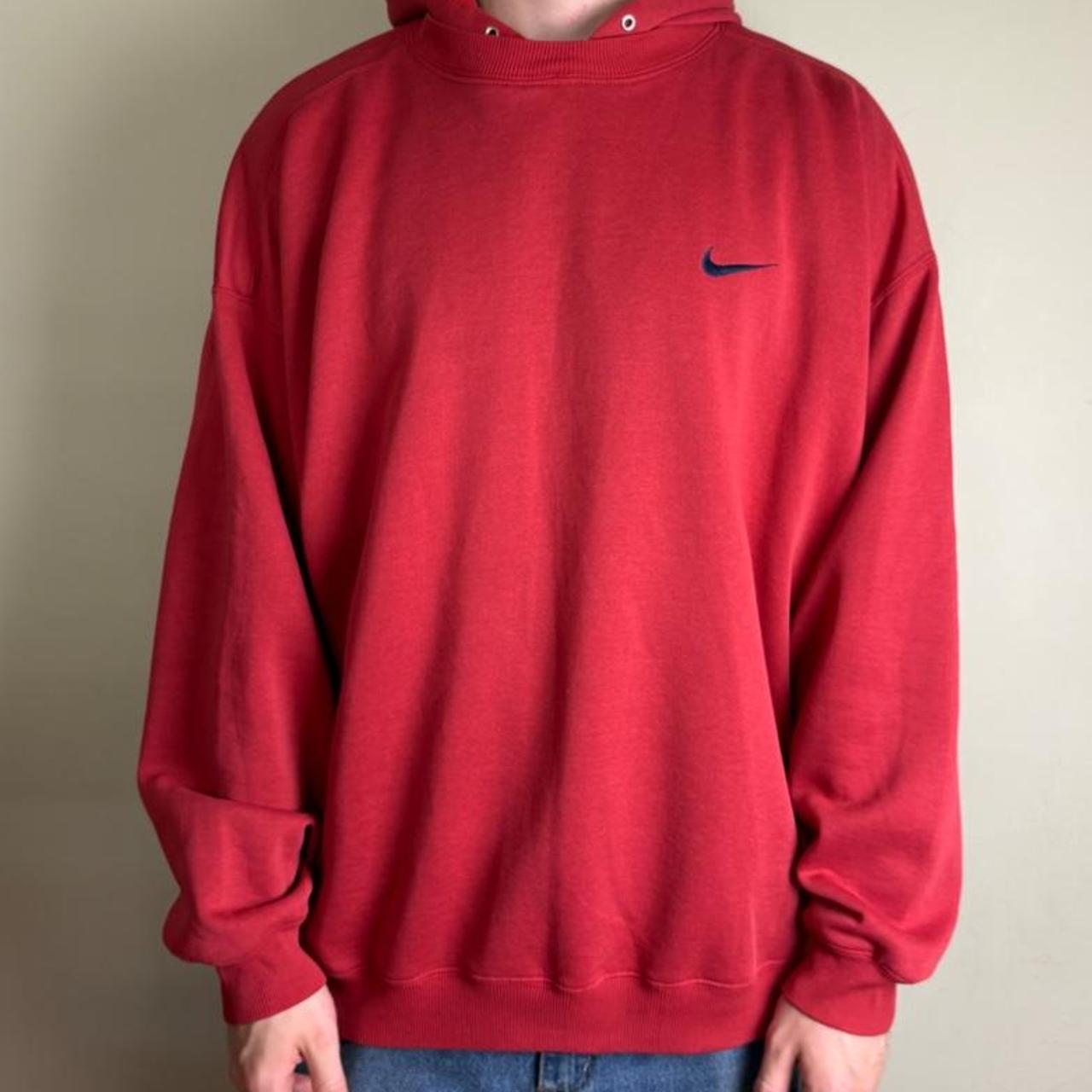 Vintage Nike Swoosh 90s After Hood Sweatshirt Hoodie - 2XL
