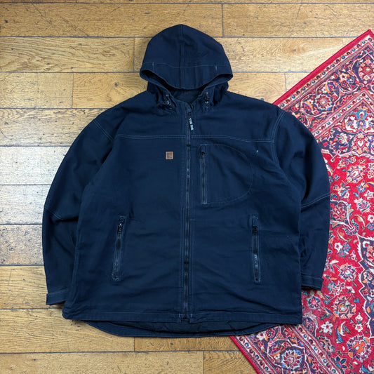 Vintage Black Workwear Carhartt Active Style Jacket - XL