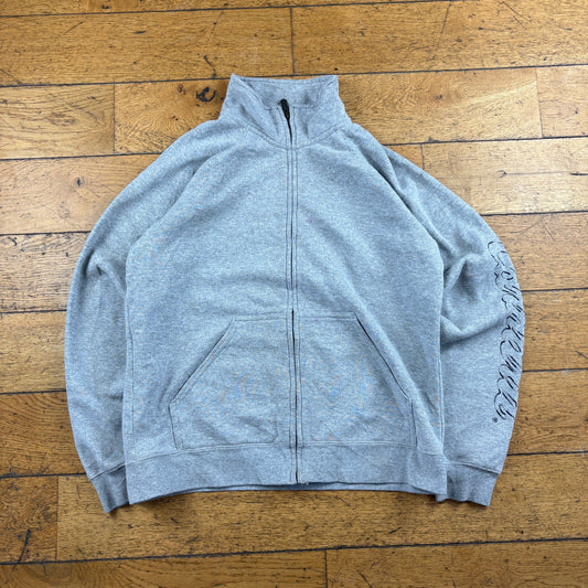 Vintage Carhartt Grey Zip Sweatshirt - S