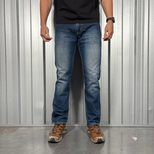 Quiksilver Blue Straight Surfwear Y2K Jeans - 32S