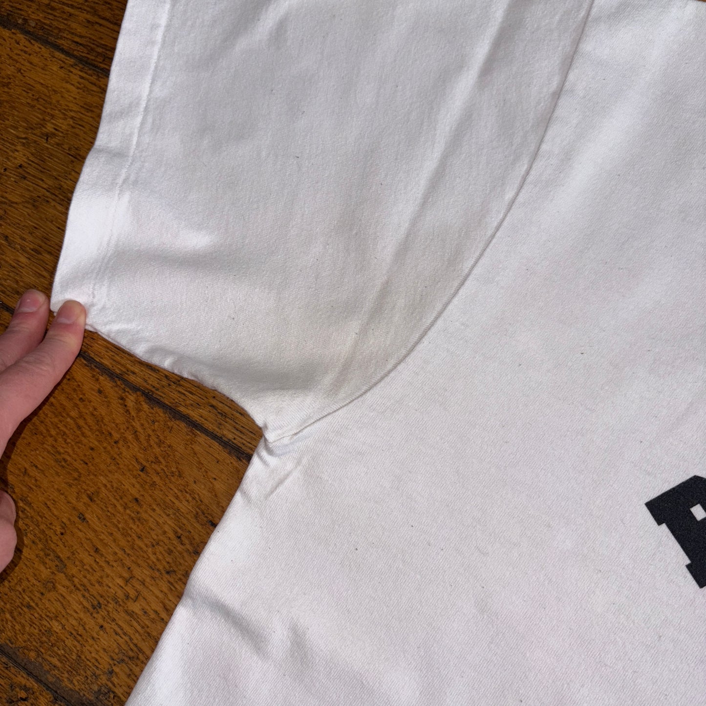 Vintage BAPE Bathing Ape Predator White Graphic T-Shirt - M