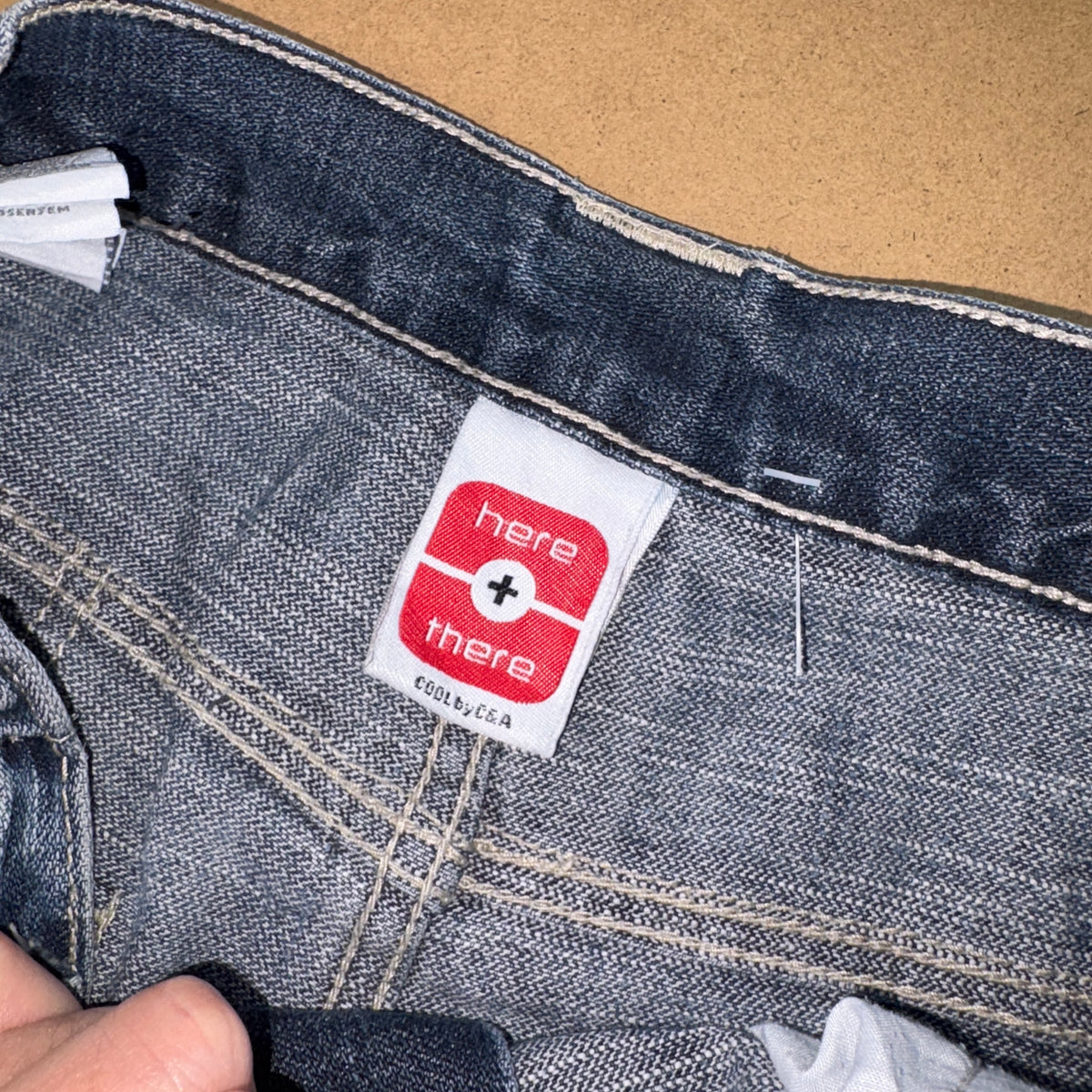 Embroidered Blue Japanese Denim Hip Hop Y2K Baggy Jeans - 28S