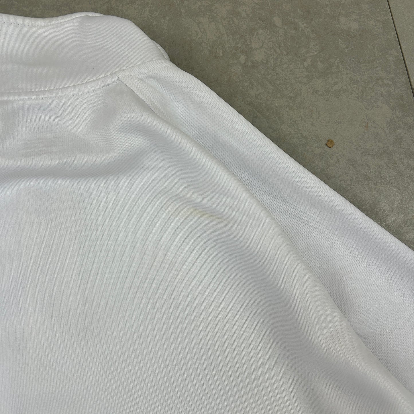 Vintage 00s Nike White Tracksuit Track Shell Windbreaker Jacket - M