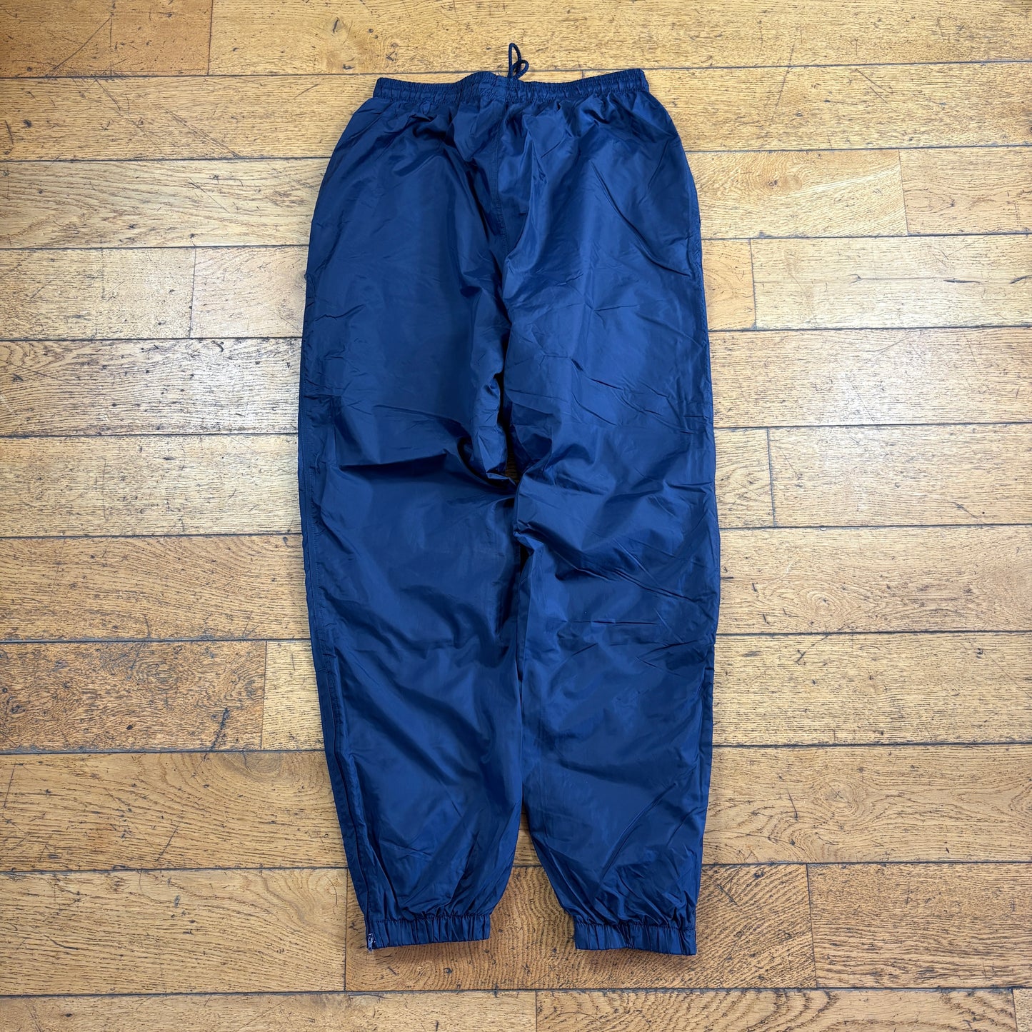 Vintage Adidas Navy Baggy Tracksuit Sweatpants Track Pants Bottoms - M