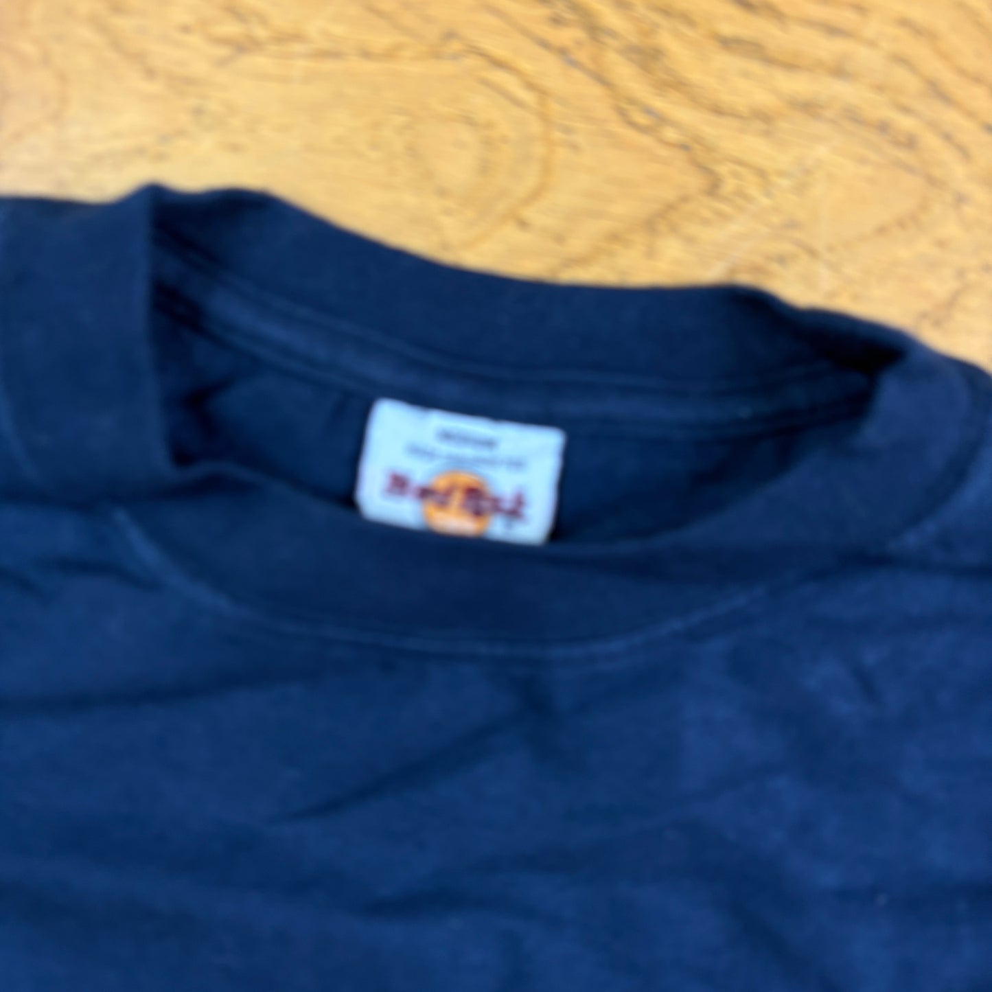 Vintage Hard Rock Cafe Navy Graphic T-Shirt - S