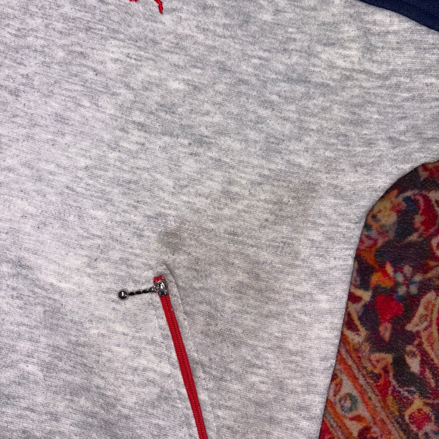 Vintage 90s Puma Grey Embroidered Sweatshirt - L
