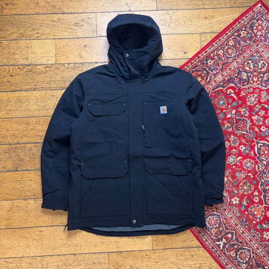 Vintage Carhartt Black Active Parka Jacket Coat - L
