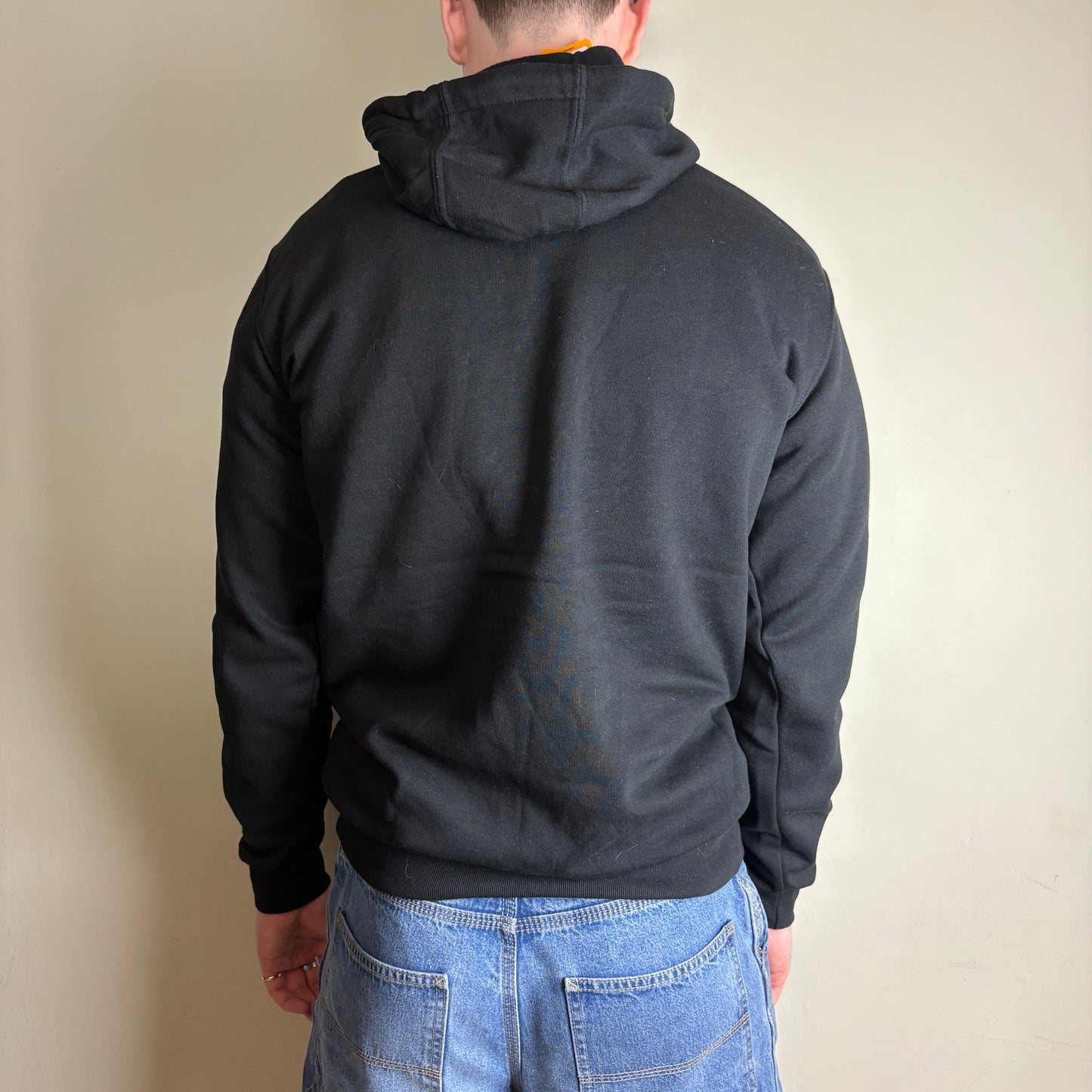 Vintage Carhartt Black Meta Coca Cola Hoodie Embroidered Sweatshirt - S