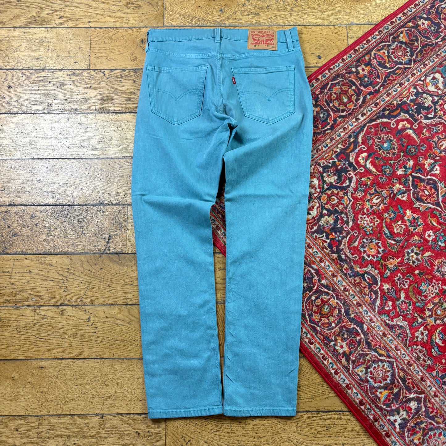 Vintage Levis 511 Slim Blue Denim Jeans - 32