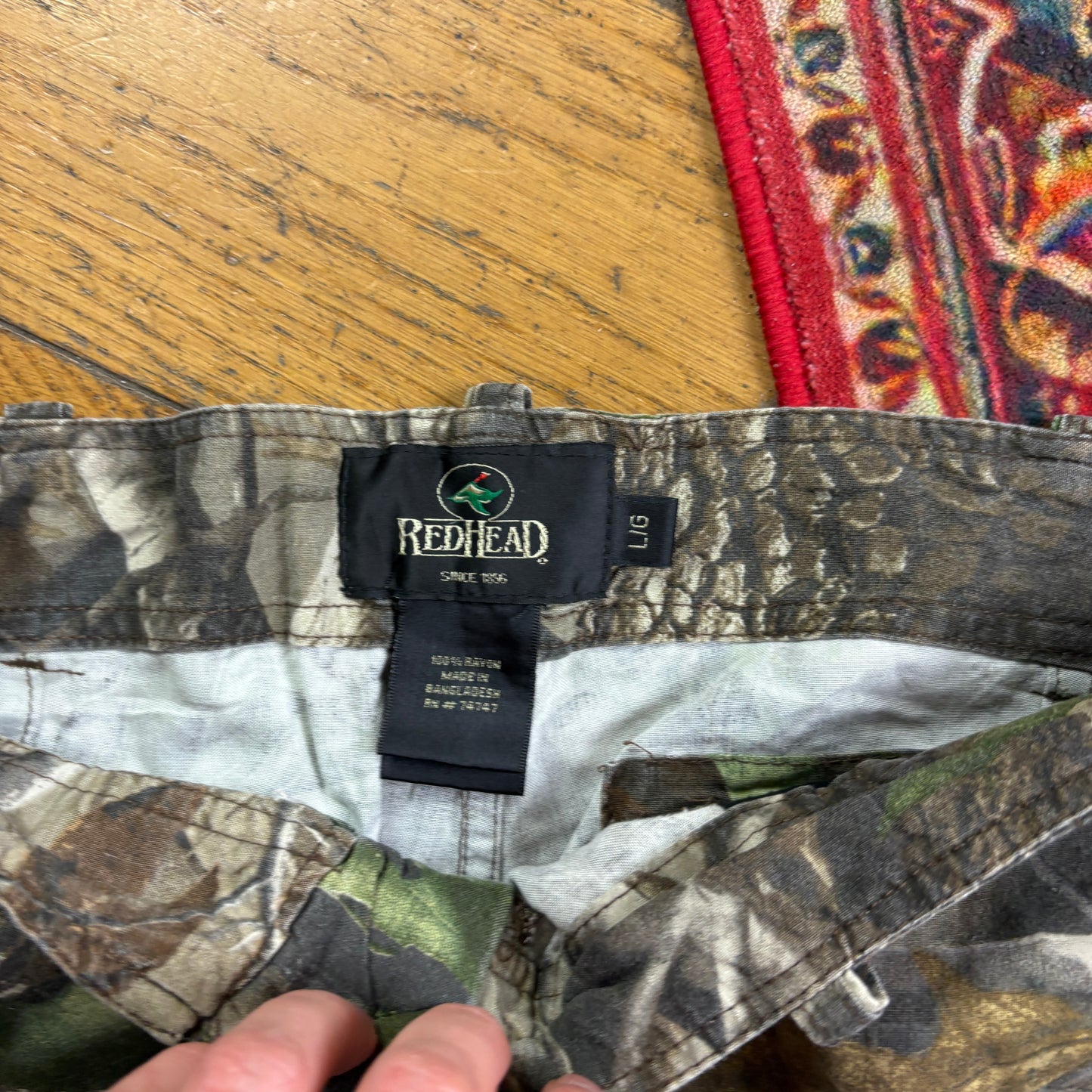 Vintage Real Tree Camo Green Hunting Workwear Trousers - 38