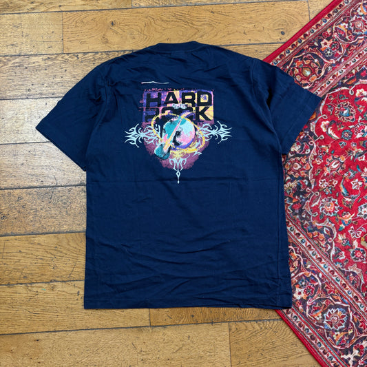 Vintage Hard Rock Cafe Navy Graphic T-Shirt - S