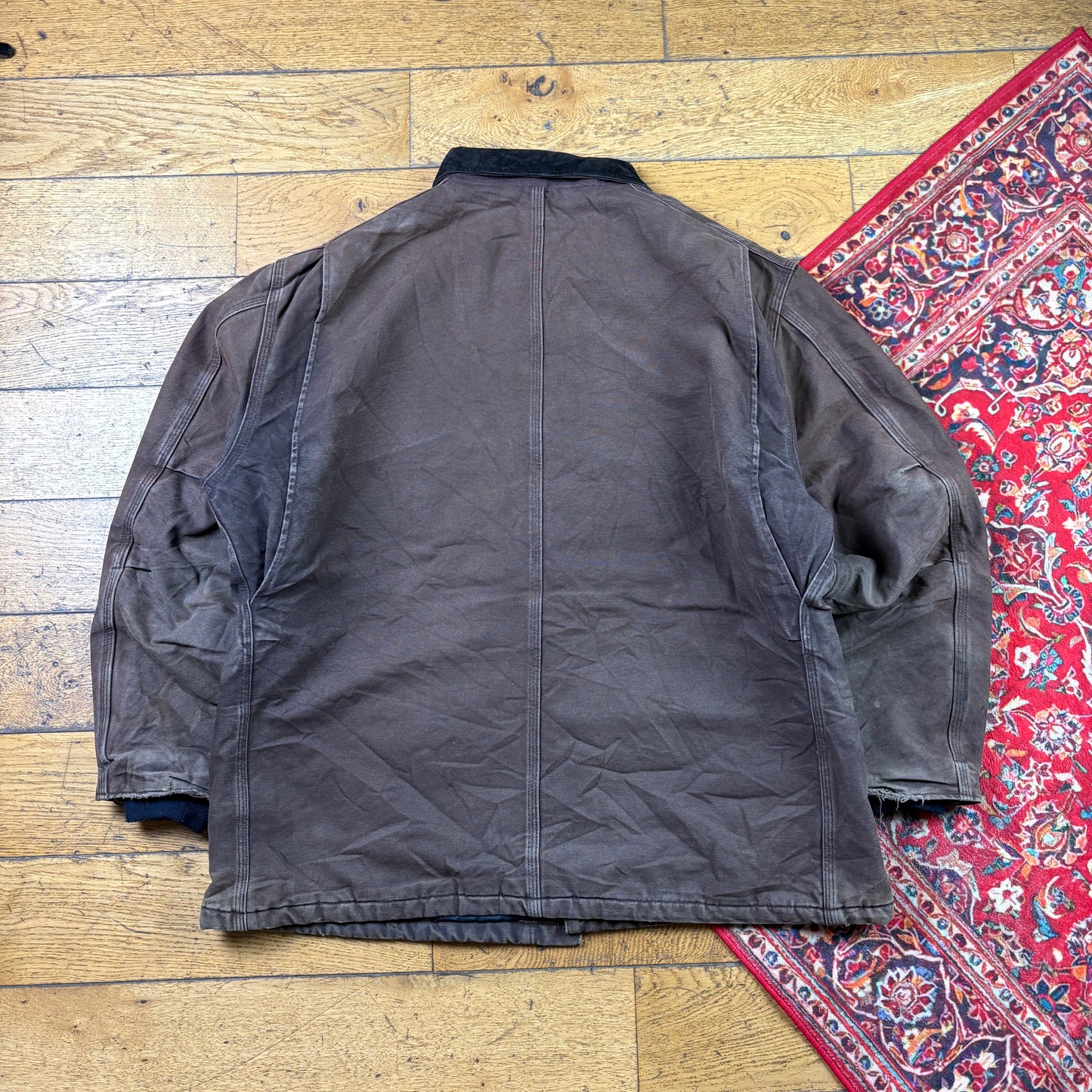 Vintage Carhartt Brown Arctic Chore Workwear Jacket - XL