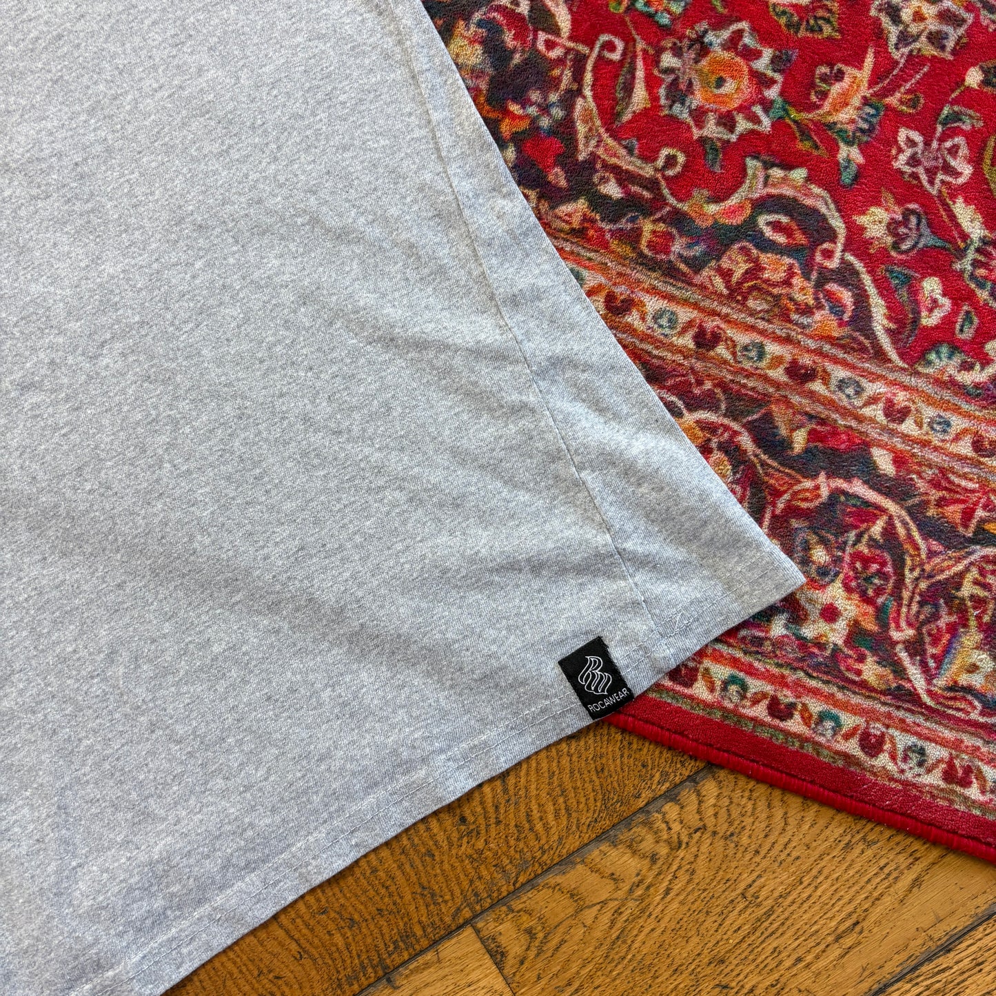 Vintage Rocawear Grey Embroidered Hip Hop Graphic T-Shirt - 2XL