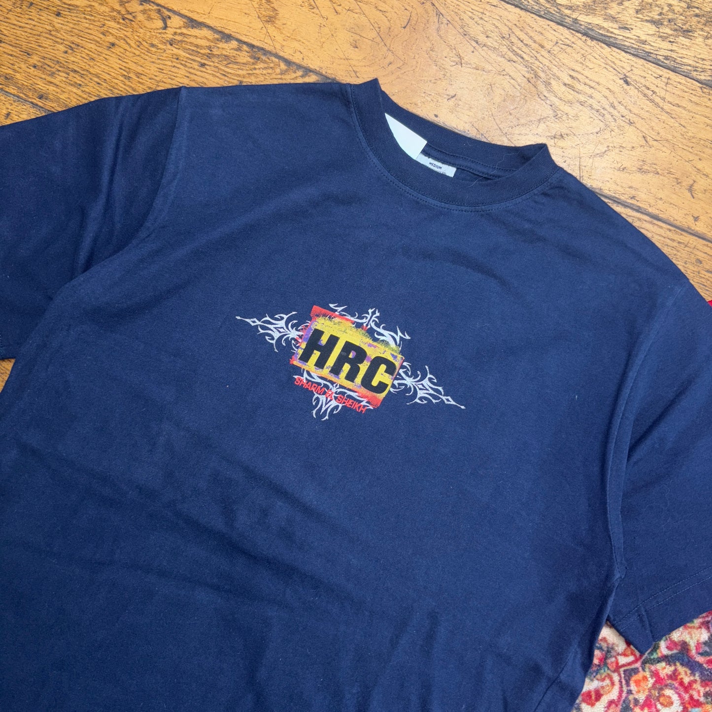Vintage Hard Rock Cafe Navy Graphic T-Shirt - S
