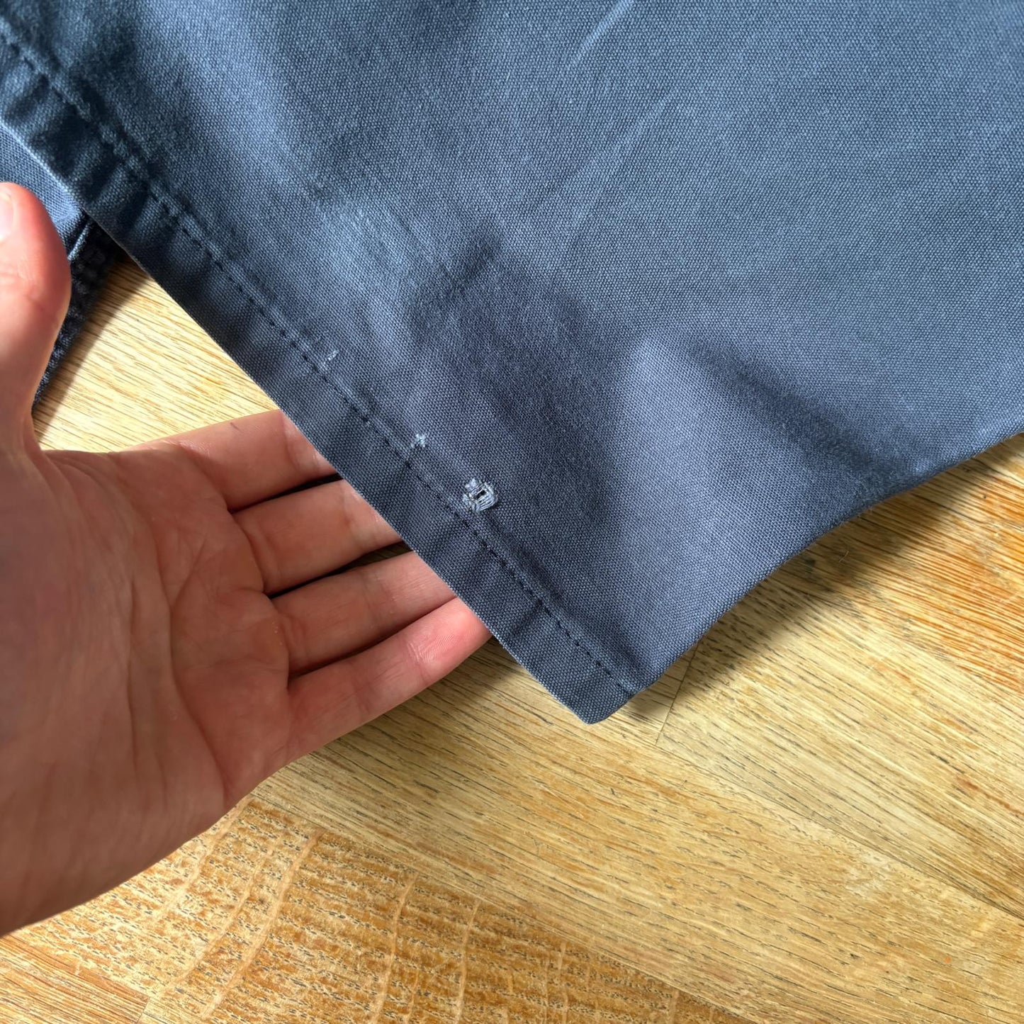 Vintage Carhartt Navy Blue Workwear Carpenter Baggy Trousers - 31R