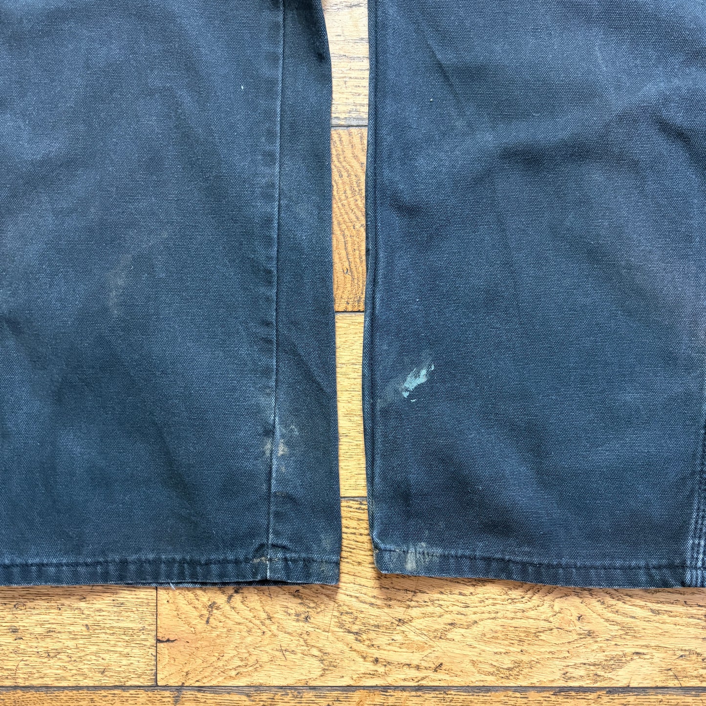 Vintage Dickies Workwear Carpenter Black Baggy Trousers - 38L