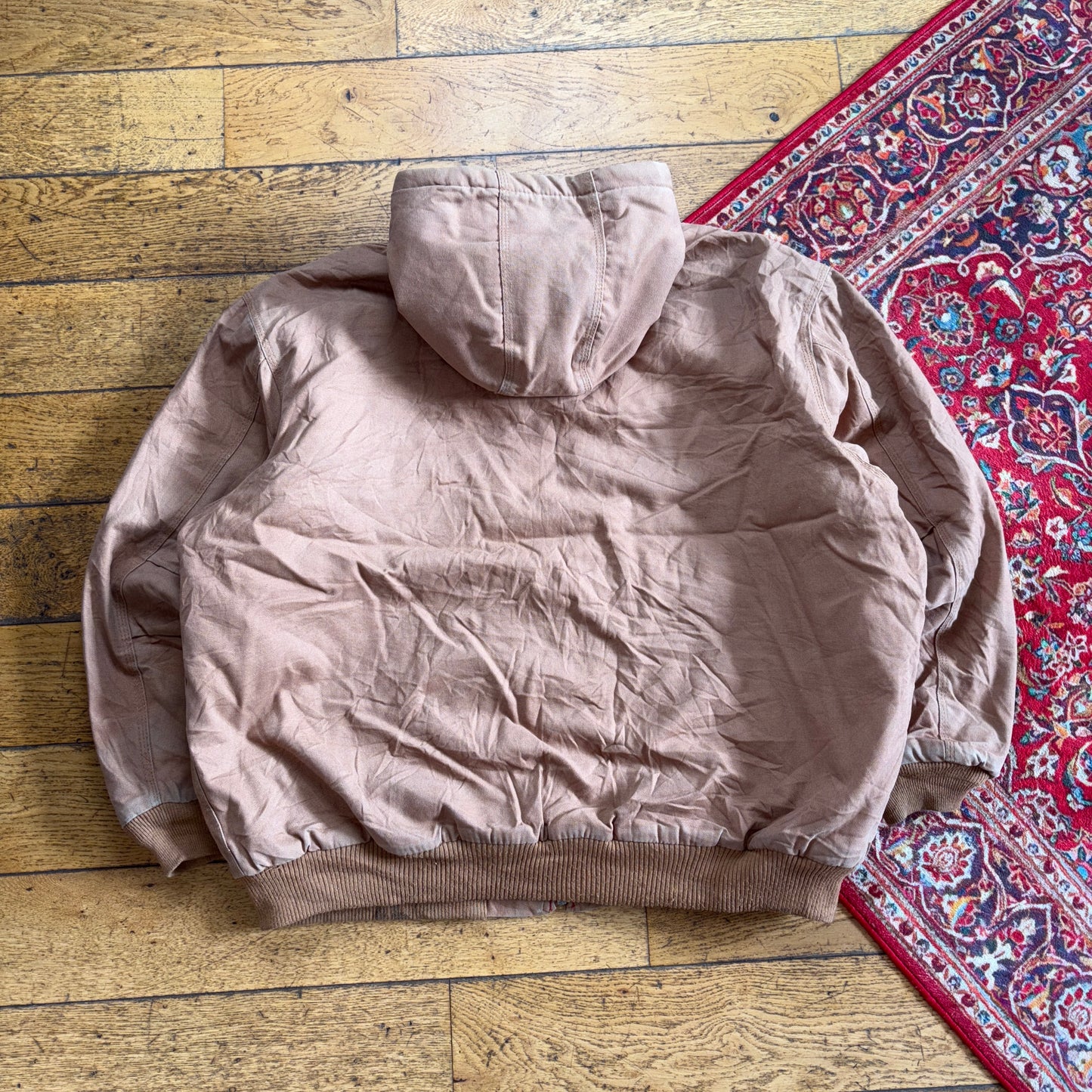 Vintage Craftsman Brown Workwear Carhartt Active Style Jacket -  2XL