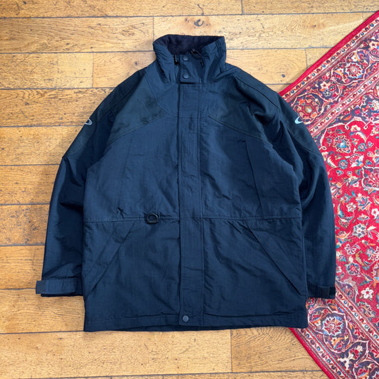 Vintage Oakley Black Gorpcore Hiking Jacket Coat - XL