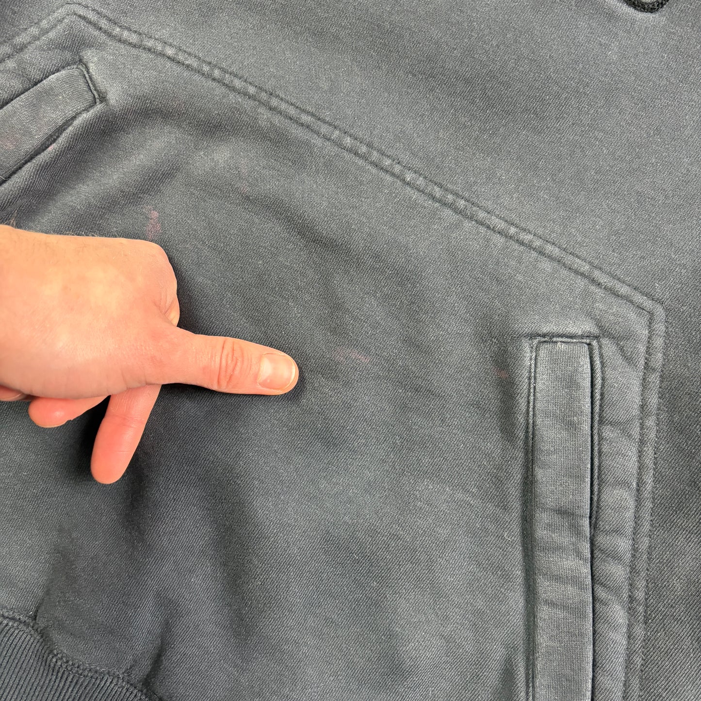 Vintage Nike USA College Black Orange Embroidered Sweatshirt - M