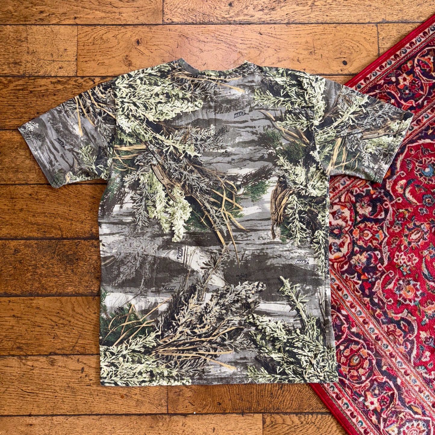 Vintage Green Realtree Camo T-Shirt - S