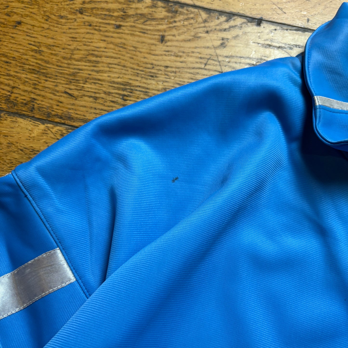 Vintage Blue Tracksuit Track Shell Windbreaker Jacket - XL