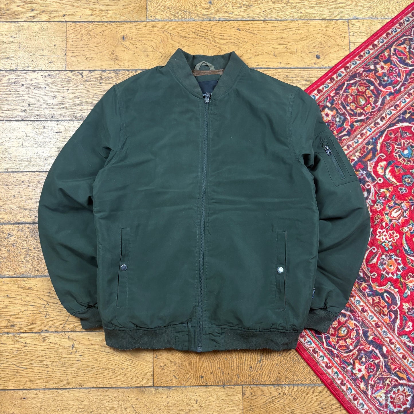 Vintage Green MA-1 Bomber Jacket - S