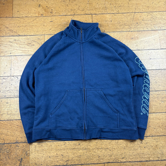 Vintage Carhartt Navy Zip Sweatshirt - L