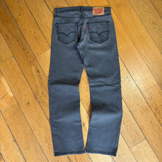 Vintage Levis 559 Relaxed Straight Grey Denim Jeans - 30