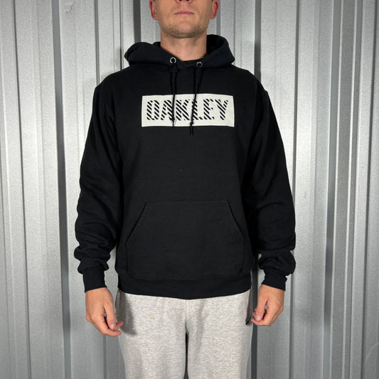 Oakley Black Hoodie Sweatshirt - M