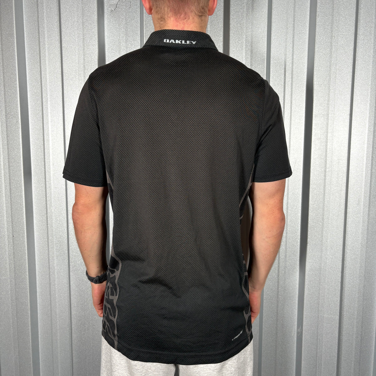 Oakley Black Golf Polo T Shirt - S