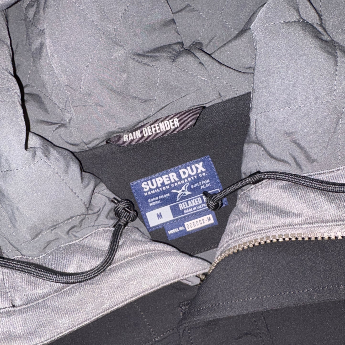Vintage Carhartt Black Active Parka Jacket Coat - L