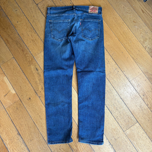 Vintage Levis 502 Straight Blue Denim Jeans - 34