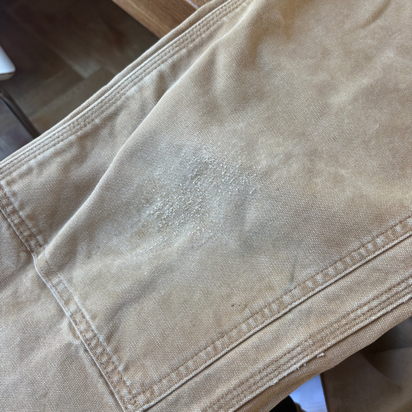 Vintage Carhartt Brown Double Knee Workwear Carpenter Baggy Trousers - 30S