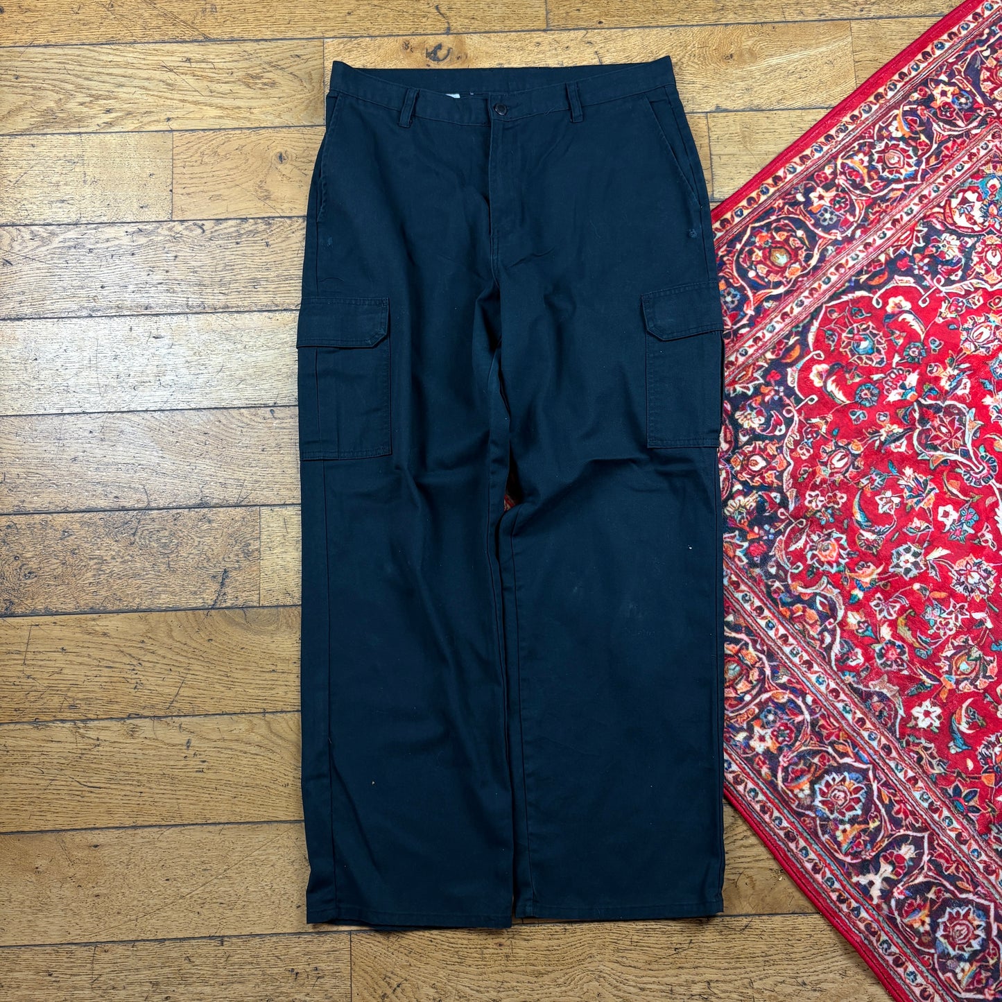 Vintage Dickies 874 Skate Black Trousers -36