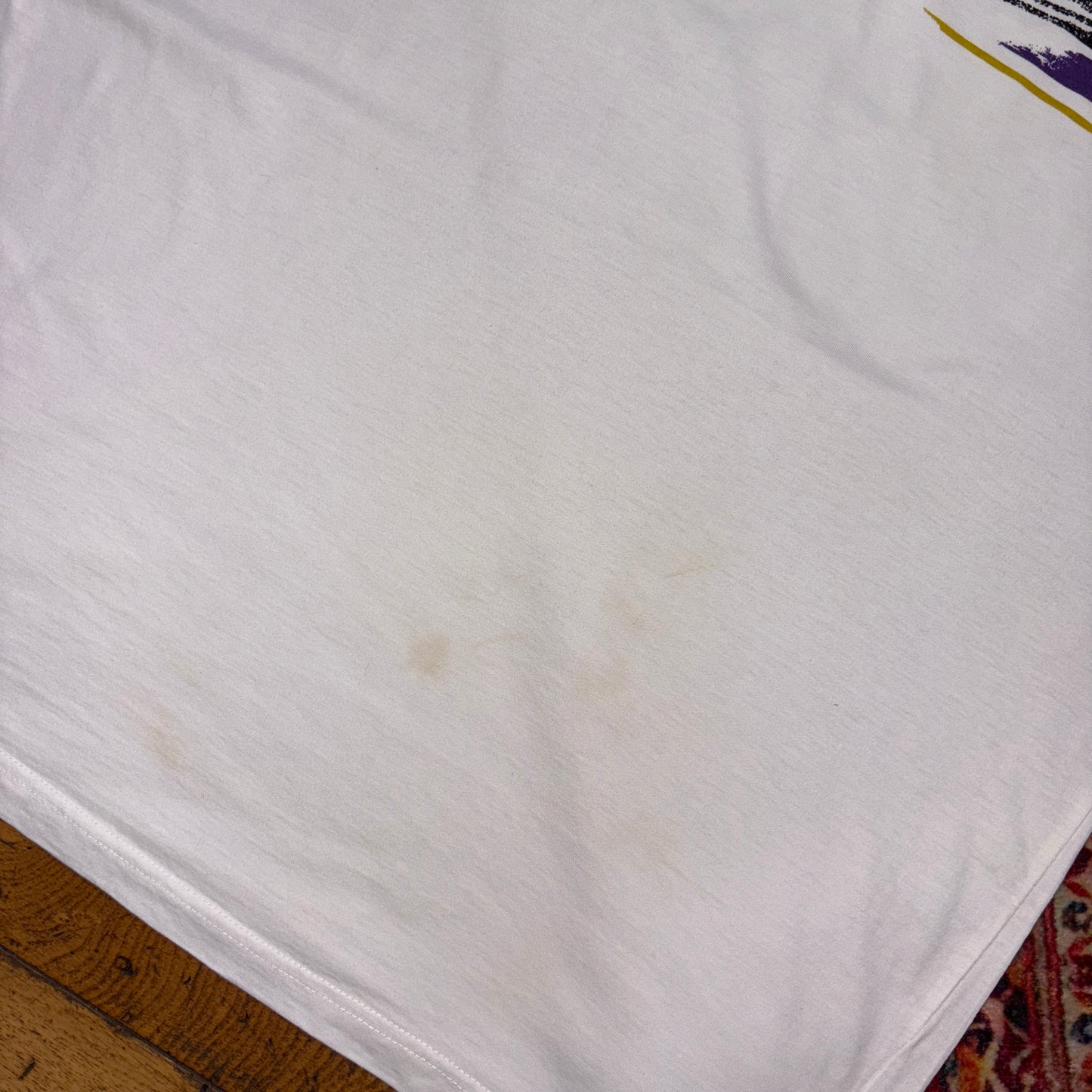 Vintage 90s Adidas White Tennis Polo Shirt - M