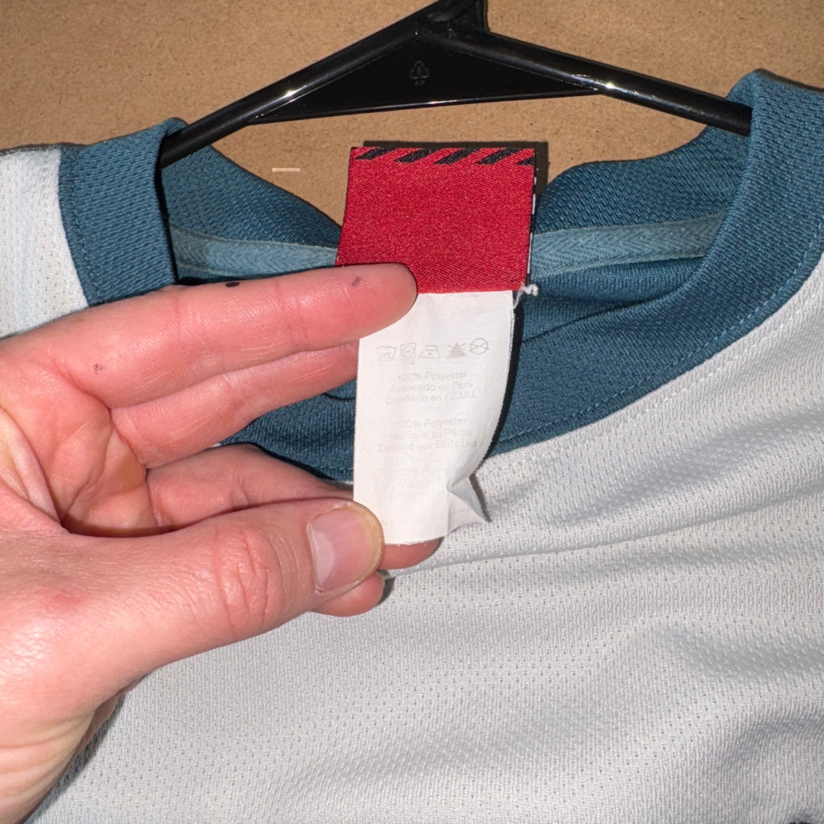 Oakley 00s Blue Grey Two Tone Technical T Shirt - XL