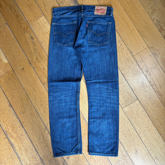 Vintage Levis 513 Straight Blue Denim Jeans - 32