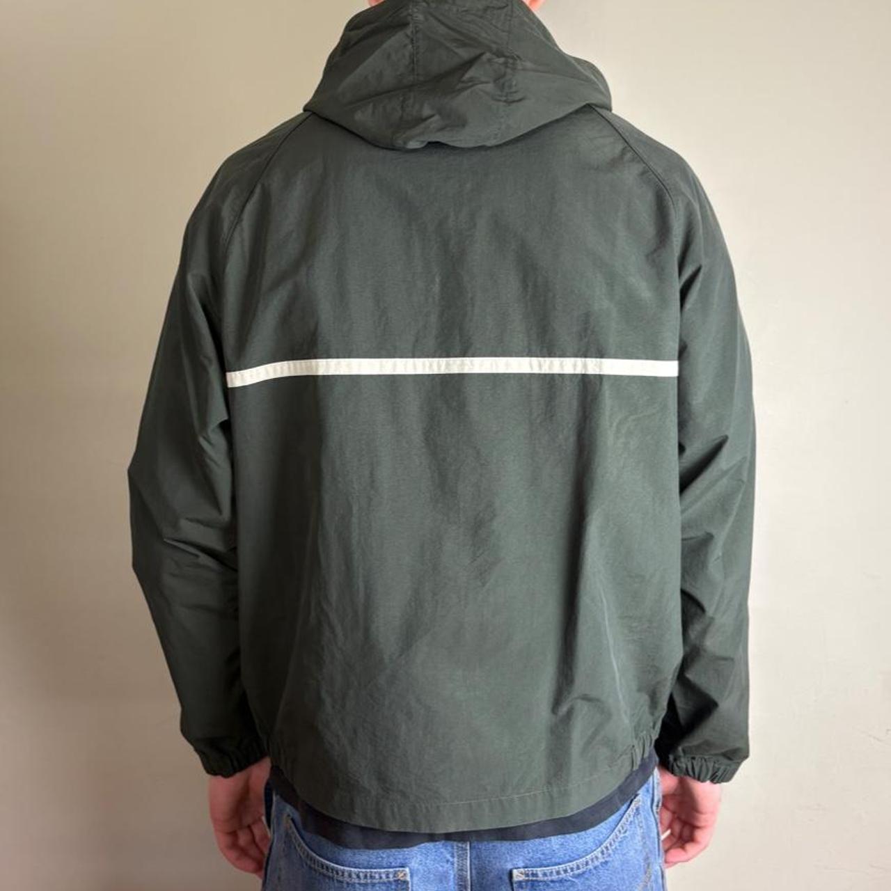 Vintage Nautica Green Waterproof Sailing Jacket - M