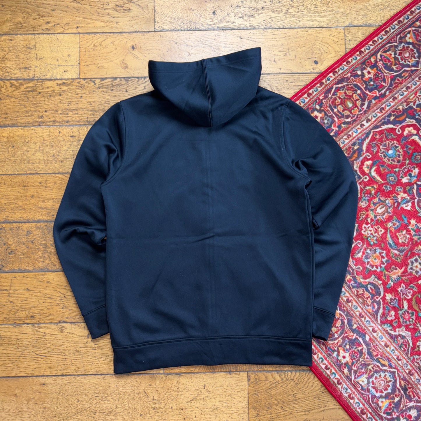 Vintage Oakley Black Sports Hoodie Zip Sweatshirt - S