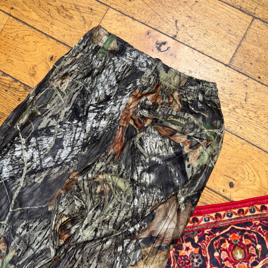 Vintage Real Tree Womens Camo Green Hunting Workwear Trousers - Size 6
