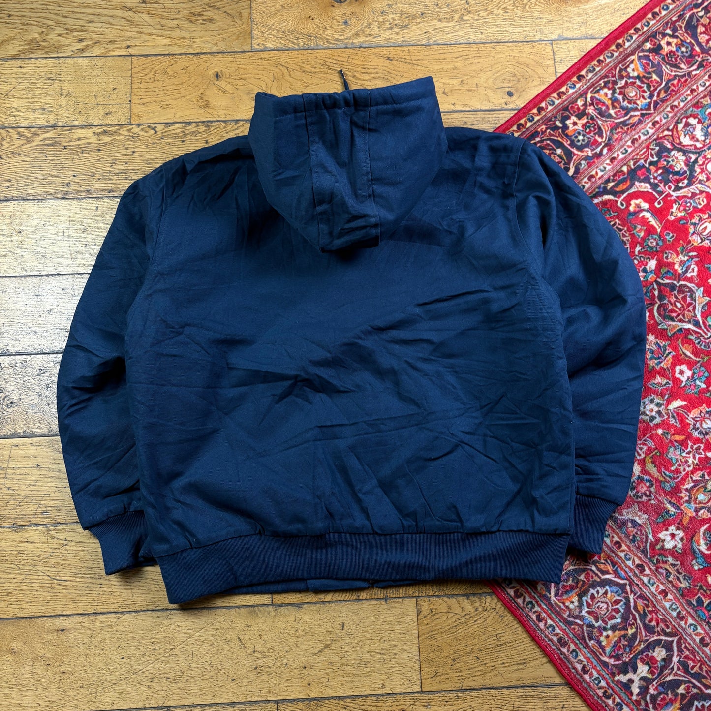 Vintage Navy Workwear Carhartt Active Style Jacket - L