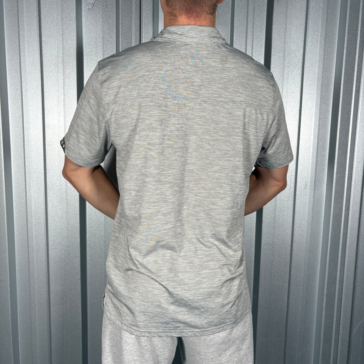 Oakley Cream Grey Polo T Shirt - M