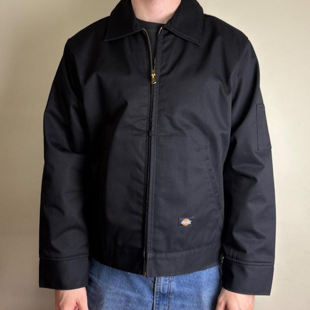 Vintage Dickies Black Workwear Utility Jacket - L