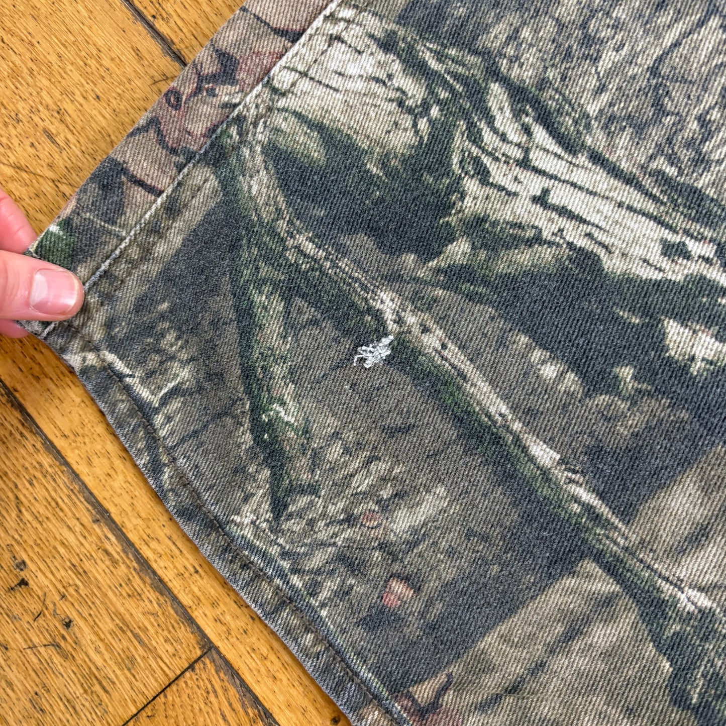 Vintage Real Tree Camo Green Hunting Workwear Trousers - 40