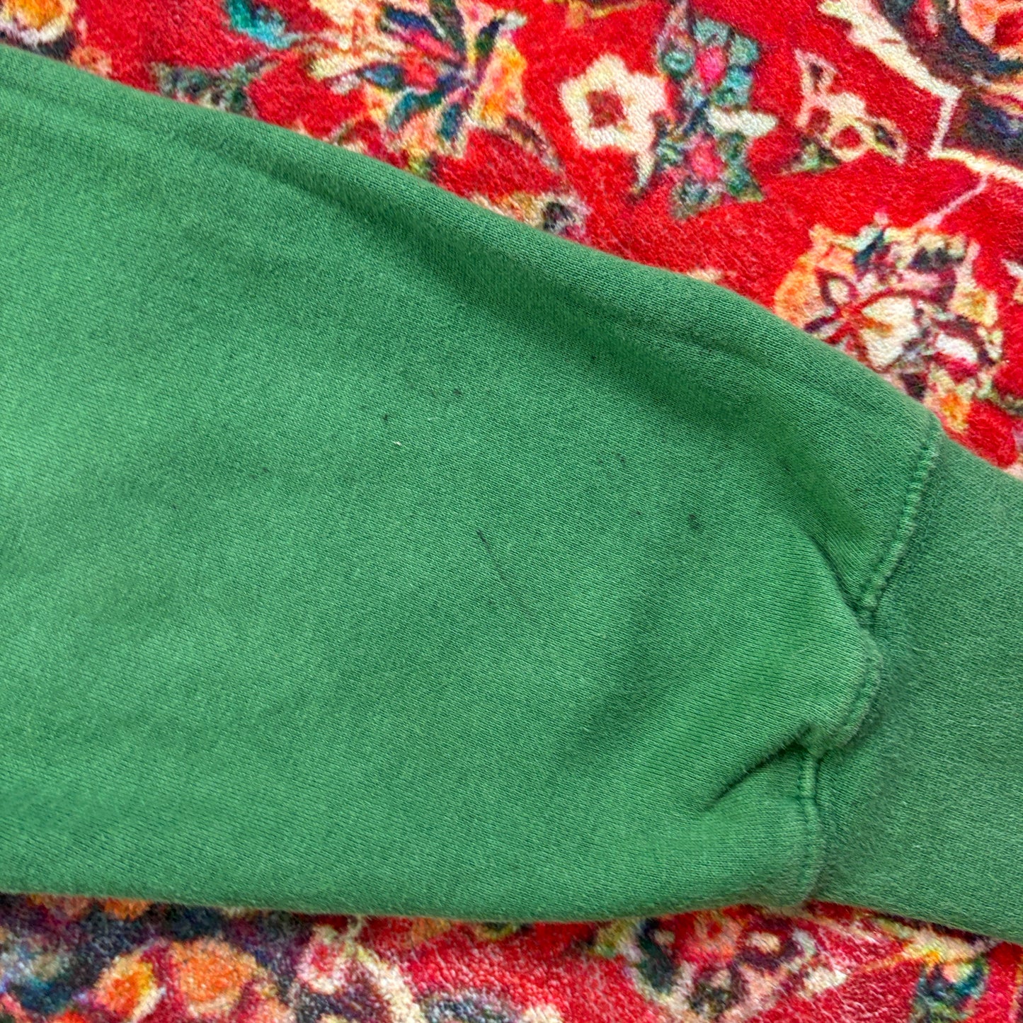 Stussy Green Hoodie Sweatshirt - M