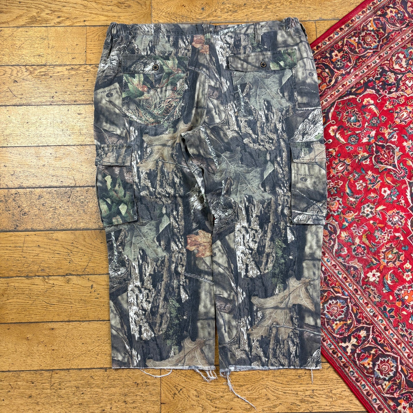 Vintage Real Tree Camo Green Hunting Workwear Trousers - 46