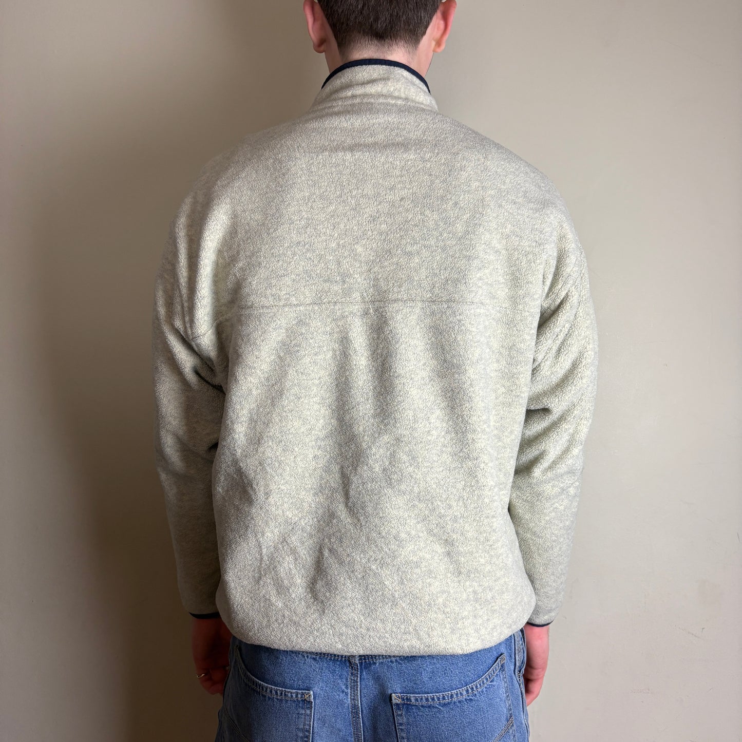 Vintage Patagonia Synchilla Cream Fleece Jumper Sweatshirt - L